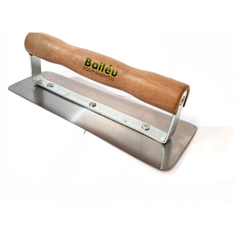 Desempenadeira Aço Inox p/ efeito marmorato Bailéu