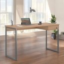 Ver imagem 2 de Mesa Home Office Escrivaninha Industriale 1,20 Montana com Gaveteiro