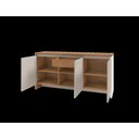 Ver imagem 3 de Buffet Sevilla 3 Portas C/ Gaveteiro Cedro/off White