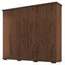 Ver imagem 1 de Guarda Roupa Casal 6 Portas 5 Gavetas Rest 273 cm Jacaranda Zanz