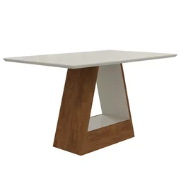 Conjunto Sala de Jantar Mesa Alana Retângular 4 Cadeiras Milena Cimol - 2 Conjunto Sala de Jantar Mesa Alana Retângular 4 Cadeiras Milena Cimol - 2