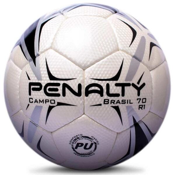 Bola de Futebol Penalty Oficial Brasil 70 R1 Campo Amarela