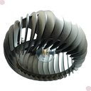 Ver imagem 2 de Lustre Luminária Pendente de Madeira Mdf Mod. Sophia Pq Inclinado Tabaco Montado