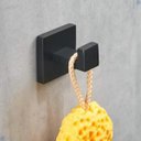 Ver mais imagens de Kit Acessórios para Banheiro Aço Inox Acabamento Quadrado Preto Black Fosco 4 Peças