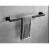 Kit Acessórios para Banheiro Aço Inox Acabamento Quadrado Preto Black Fosco 4 Peças - 4