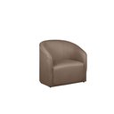 Ver imagem 2 de Kit 2 Poltronas Decorativa Julia Linho Cacau - Lm Decor