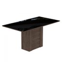 Ver imagem 2 de Conjunto Sala de Jantar Mesa Tampo em Vidro Rafaela 4 Cadeiras Milena Cimol