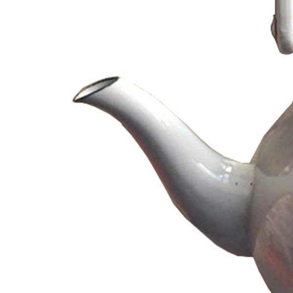Chaleira Decorada Esmaltada Flores Decoração Cozinha 2,5L - 3