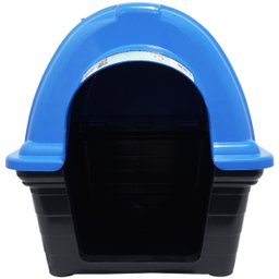 Casinha de Cachorro Cão e Gato Plástica Iglu Número 5 Porte Médio Furacão Pet N5,0 - 3