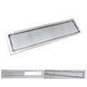 Ralo Invisivel Oculto 30cm Linear Inox Banheiro Lavabo Anti Odor Anti Inseto Seguro Resistente - 2
