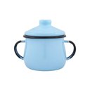 Ver imagem 1 de Açucareiro Esmaltado Azul Claro 380 Ml Ewel