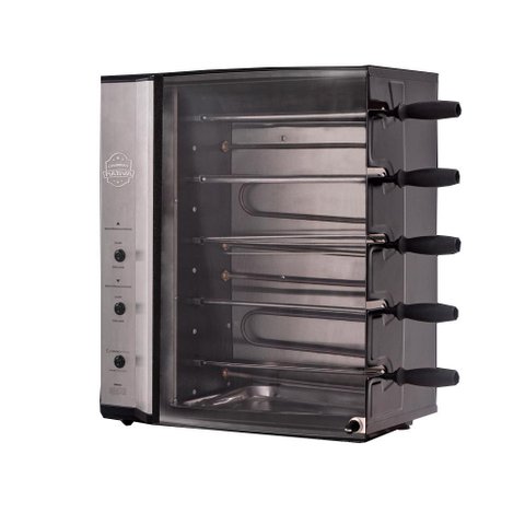 Churrasqueira Elétrica 5 Espetos Giratórios 220V Hidro CHE
