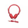Fone de Ouvido Headphone com Fio Pc P2 A-865 Vermelho - 2