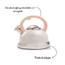 Ver imagem 2 de Chaleira 2,7 Litros com Apito Roma - Vanilla