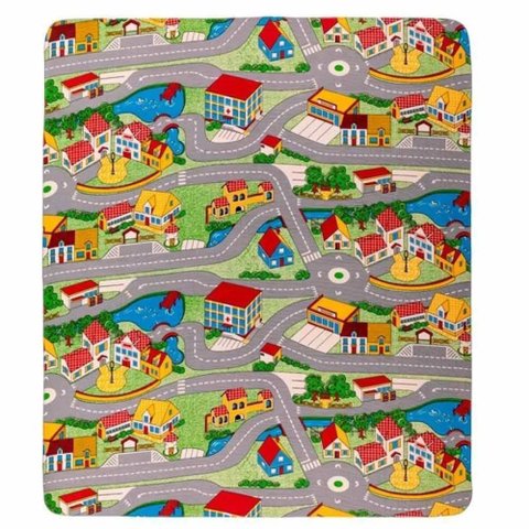 Tapete Infantil 130x200m Tecil Autorama