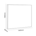 Ver imagem 3 de Cabeceira Casal 140cm Clean 