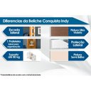Ver imagem 3 de Colchão D20 Comfortpedic Line (2un) + Beliche Indy Branco