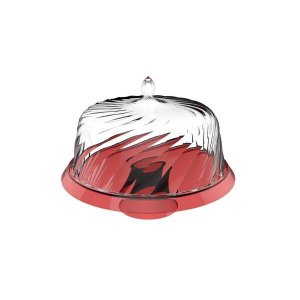 Porta Bolo 25 Cm Com Pedestal Boleira Marca Crippa Multiuso