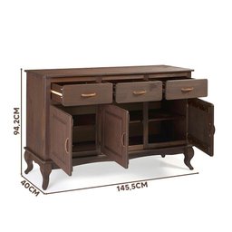 Conjunto 2 Balcões Com Arca Oratório Madeira Maciça Rústico Imbuia Shop JM - 4 Conjunto 2 Balcões Com Arca Oratório Madeira Maciça Rústico Imbuia Shop JM - 4