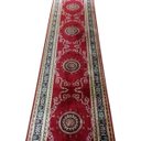 Ver imagem 1 de Passadeira 3Mt Belga Aveludado 60x300cm Mandala Vermelho