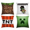 Kit 4 Capas De Almofadas Minecraft - 1