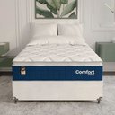 Ver imagem 6 de Cama Box Casal + Colchão Comfort Class Pillow Top 138x188 Azul/suede Branco