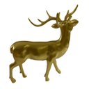 Ver imagem 3 de Rena Decorativa Natalina - 28,50x26x11cm