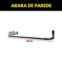 Ver imagem 3 de 3 Cabideiros Araras Rt com Organizador de Cabides Suporte Reforçado Loja Closets