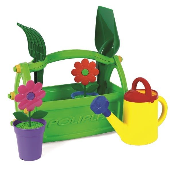 Kit Jardineiro Infantil com Vasos e Regador Poliplac 6075 - 1