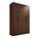 Ver imagem 2 de Guarda Roupa Ubatuba Solteiro 4 Portas 3 Gavetas:new Canion
