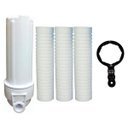 Ver imagem 1 de Filtro Cavalete Caixa Dágua Completo + 03 Refis Extras