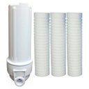 Ver imagem 2 de Filtro Cavalete Caixa Dágua Completo + 03 Refis Extras