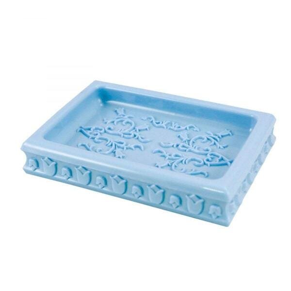 Kit Banheiro Com 5 Peças Azul Jacki Design - 4