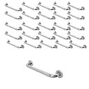 Ver imagem 1 de Barra Alça Apoio 30cm Aço Inox Kit 30 Uni Suporte Anti Queda Idoso Banheiro Corrimao Box Acessibilid