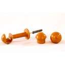 Ver imagem 2 de Varão para Cortina Cerejeira 1,50 Metros 19mm Simples