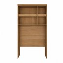 Ver imagem 2 de Módulo de Guarda Roupa Aéreo Ponte Casal 145cm 100% MDF Cairo