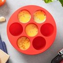 Ver mais imagens de Forma Cupcake Mini Bolo Air Fryer Assadeira 7 Cavidade Cesto