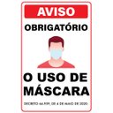 Ver imagem 4 de Placa Informativa - Uso De Máscara De Proteção