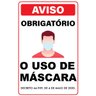 Placa Informativa - Uso De Máscara De Proteção - 4