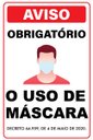Ver imagem 4 de Placa Informativa - Uso De Máscara De Proteção