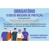 Placa Informativa - Uso De Máscara De Proteção - 3