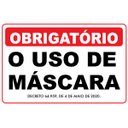 Ver imagem 5 de Placa Informativa - Uso De Máscara De Proteção