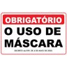 Placa Informativa - Uso De Máscara De Proteção - 5