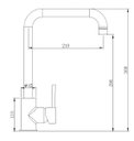Ver imagem 4 de Torneira Cozinha Monocomando Mesa Linha Kitchen ME15 Doan