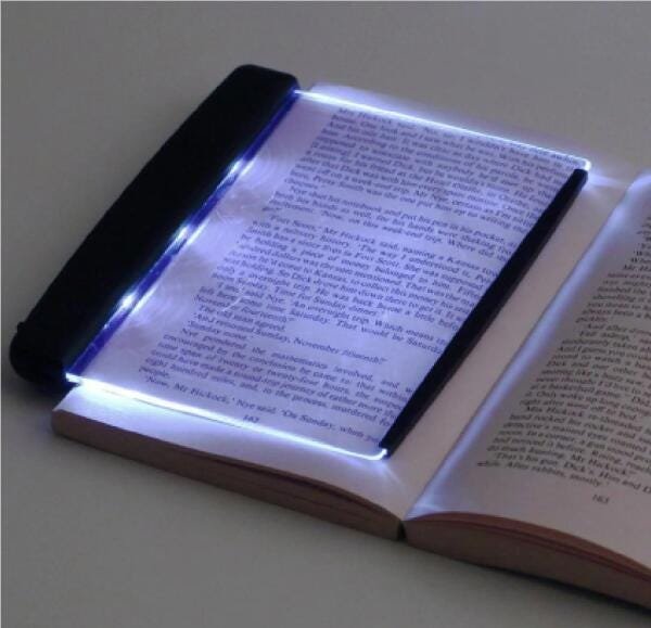 Luminária Led Leitura Luz De Led Para Livros E Textos - 1