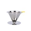 Ver imagem 3 de Filtro Coador De Café De Aço Inox Premium