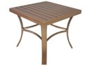 Ver imagem 2 de Mesa de Centro Garden com Tampo Ripado em Alumínio - Cozinha, Edícula, Piscina - Preto