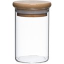 Ver imagem 1 de Pote Hermético de Vidro Borossilicato com Tampa Bambu 110ml