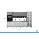Ver imagem 2 de Kit Cozinha 6 Peças Divina CZ610 Cinamomo/Off White MGM