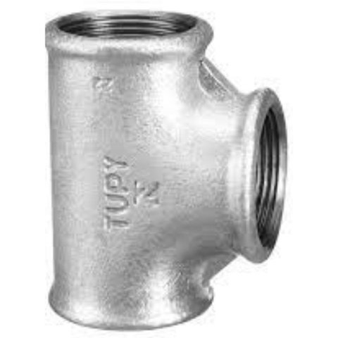 Te Galvanizado 90° com Rosac Bsp Tupy Tamanho 3"